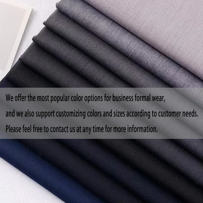 Black Single Breasted Zipper Fly 3-Piece Men's Formal Wedding Dress Breathable Pants Suits with Fruit Bow Tie Plus Size Option - Image 5