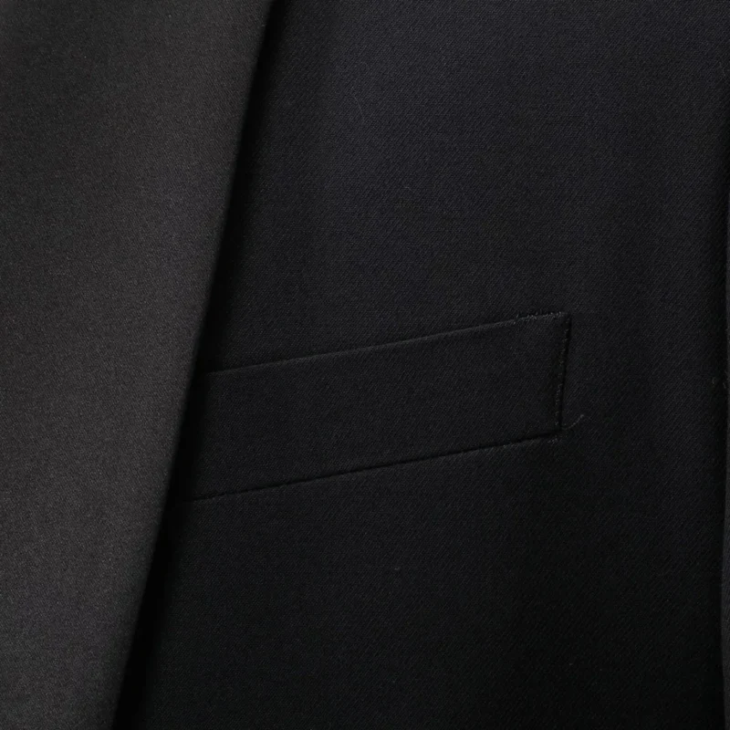 High Quality Men's Wedding Couture Classic Single Breasted Suit Set 2 Pieces - Image 2