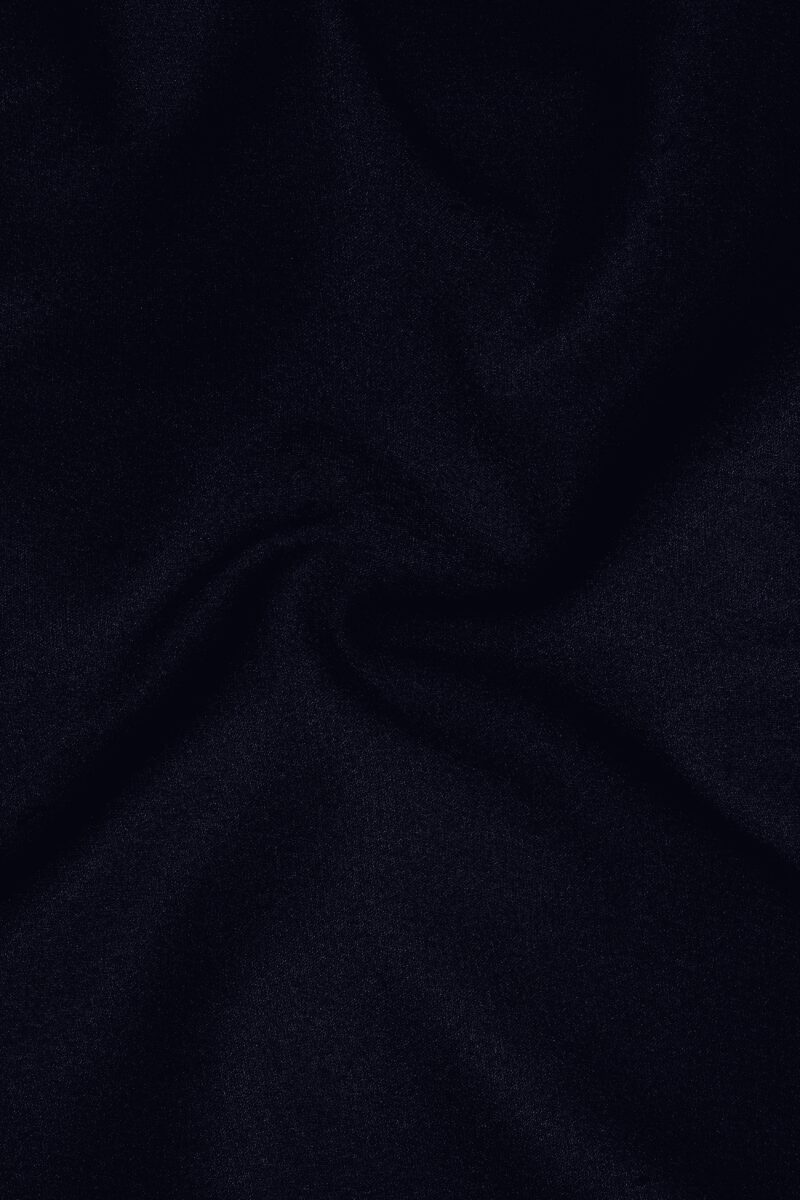 Vistaro-Korean Blue (The Best Blue We Have) Wool Rich Bandhgala Stretchable traveler Suit - Image 3